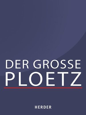 cover image of Der Große Ploetz